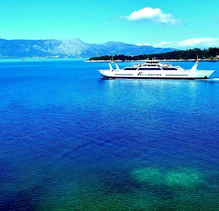 Vidos Seaview Suite Corfu  Exteriör bild